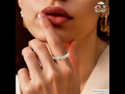 Moissanite Engagement Ring
