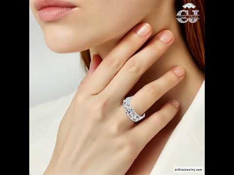 Moissanite Diamond Ring