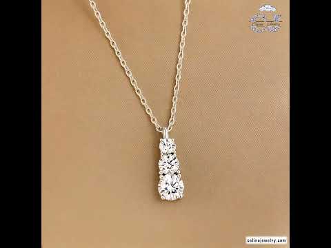 Moissanite Collarbone Necklace