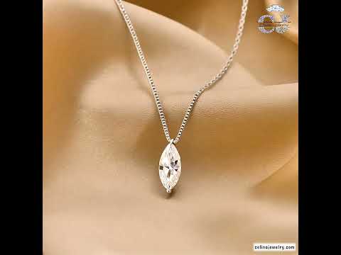 Moissanite Horse Eye Necklace