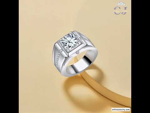 Moissanite Ring — Unisex